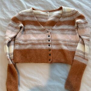 Stripped free people sweater